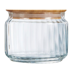 Luminarc Nova Jars with Bamboo Lids 500ml (6 Pack)