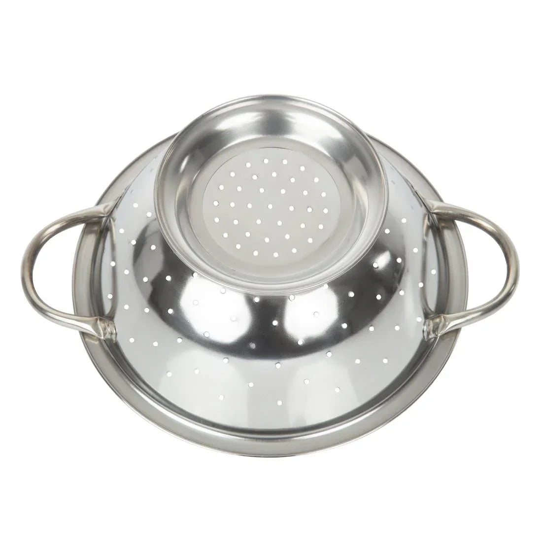 K331 Vogue Stainless Steel Colander 9" - JD Catering Equipment Solutions Ltd