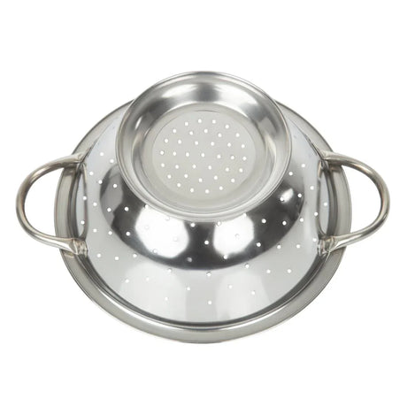 K331 Vogue Stainless Steel Colander 9" - JD Catering Equipment Solutions Ltd