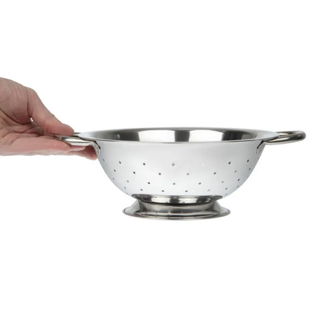 K331 Vogue Stainless Steel Colander 9" - JD Catering Equipment Solutions Ltd