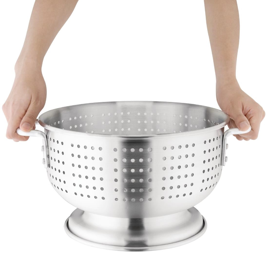 K336 Vogue Aluminium Colander 12"