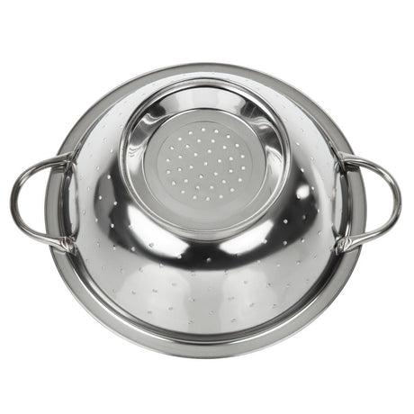 K347 Vogue Stainless Steel Colander 10"