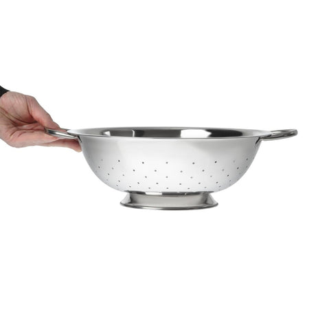 K348 Vogue Stainless Steel Colander 12"