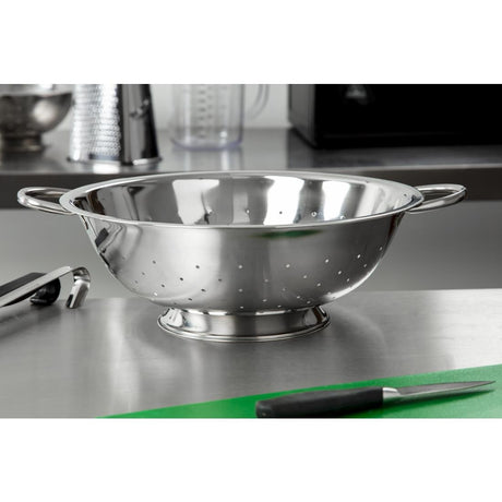 K348 Vogue Stainless Steel Colander 12"