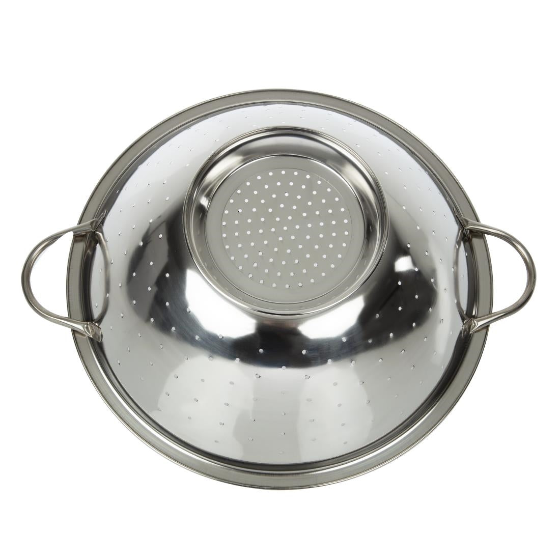 K349 Vogue Stainless Steel Colander 14"