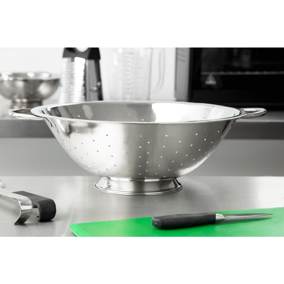 K349 Vogue Stainless Steel Colander 14"