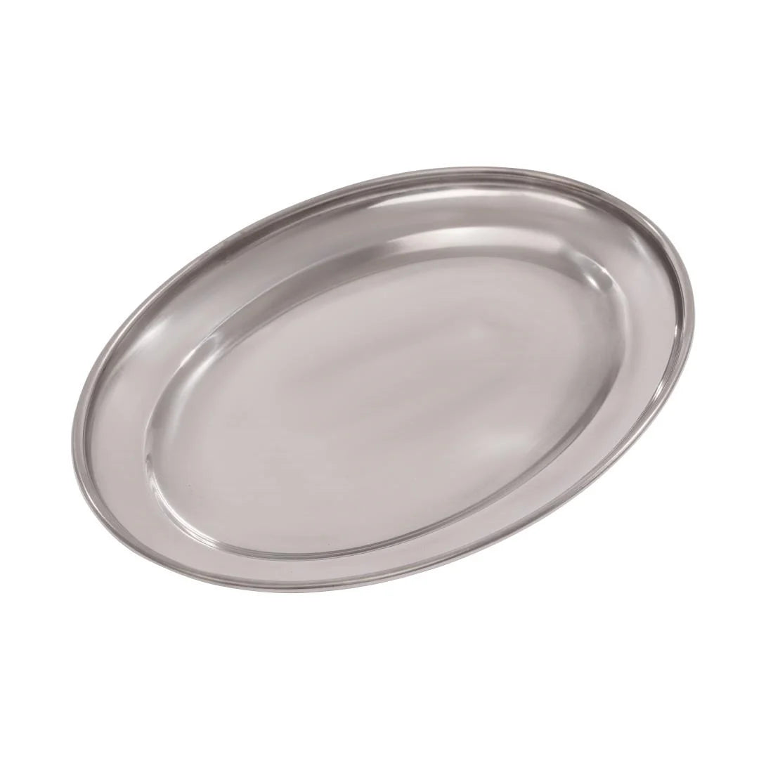 K360 Olympia Stainless Steel Oval Serving Tray 200mm