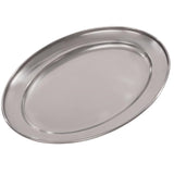 K362 Olympia Stainless Steel Oval Serving Tray 250mm K362