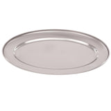 K364 Olympia Stainless Steel Oval Serving Tray 350mm K364