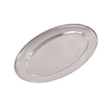 K364 Olympia Stainless Steel Oval Serving Tray 350mm K364