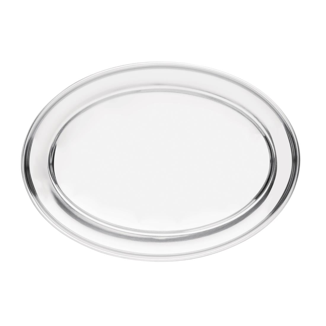 Olympia Stainless Steel Oval Serving Tray 400mm K365