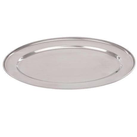 K365 Olympia Stainless Steel Oval Serving Tray 400mm K365