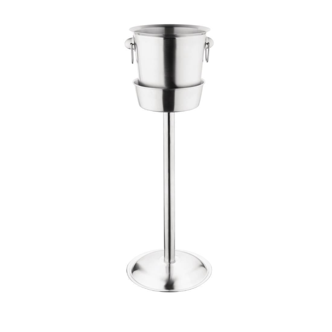 K406 Olympia Brushed Stainless Steel Wine And Champagne Bucket