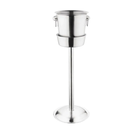 K407 Olympia Brushed Stainless Steel Wine And Champagne Bucket Stand - JD Catering Equipment Solutions Ltd