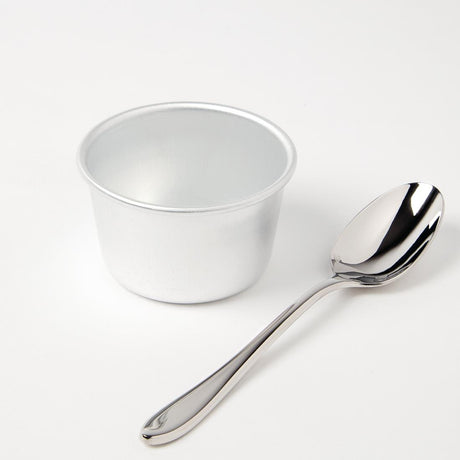 K514 Vogue Aluminium Mini Dariole Mould 100ml (Pack of 6)