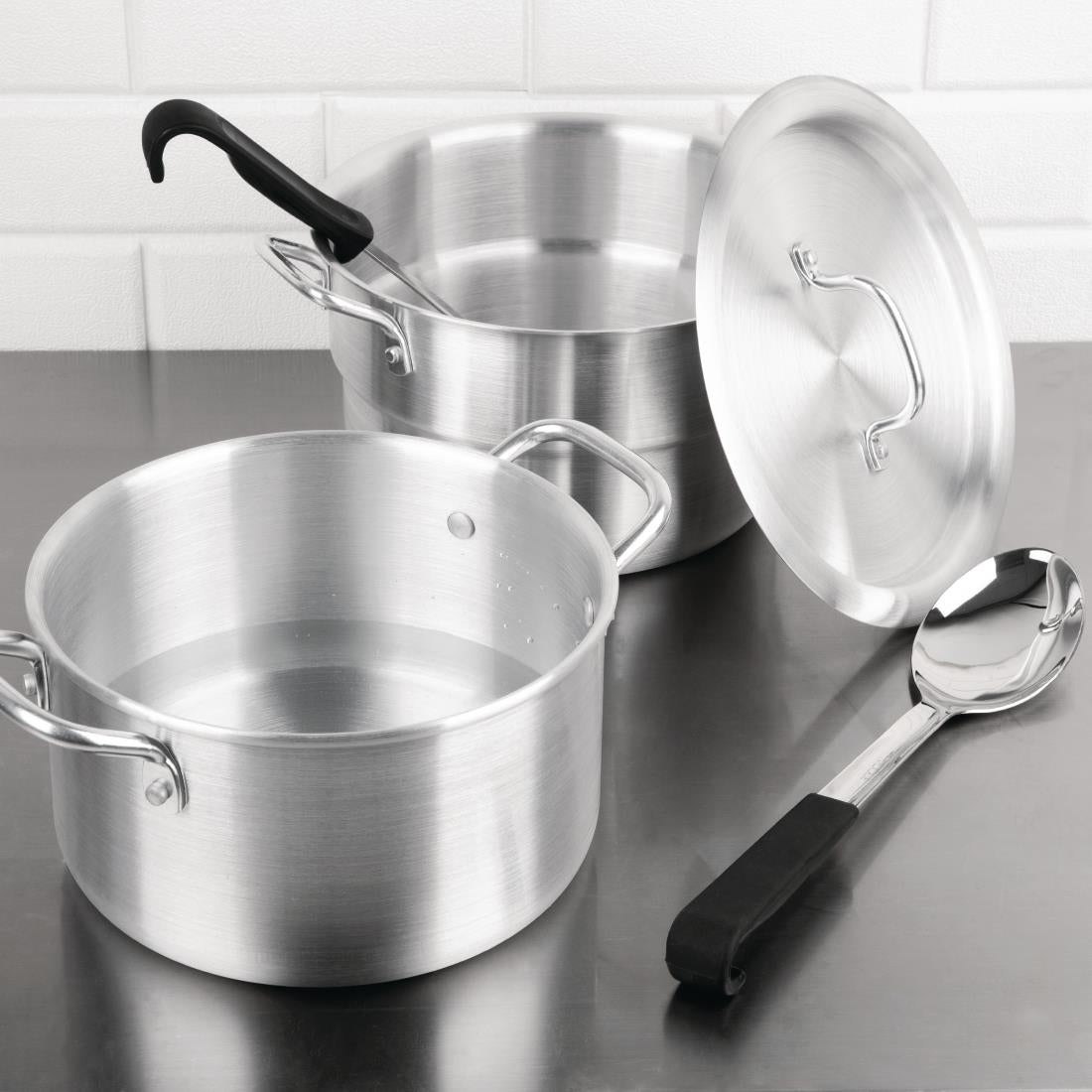 K643 Vogue Aluminium Double Boiler Pan 4Ltr K643