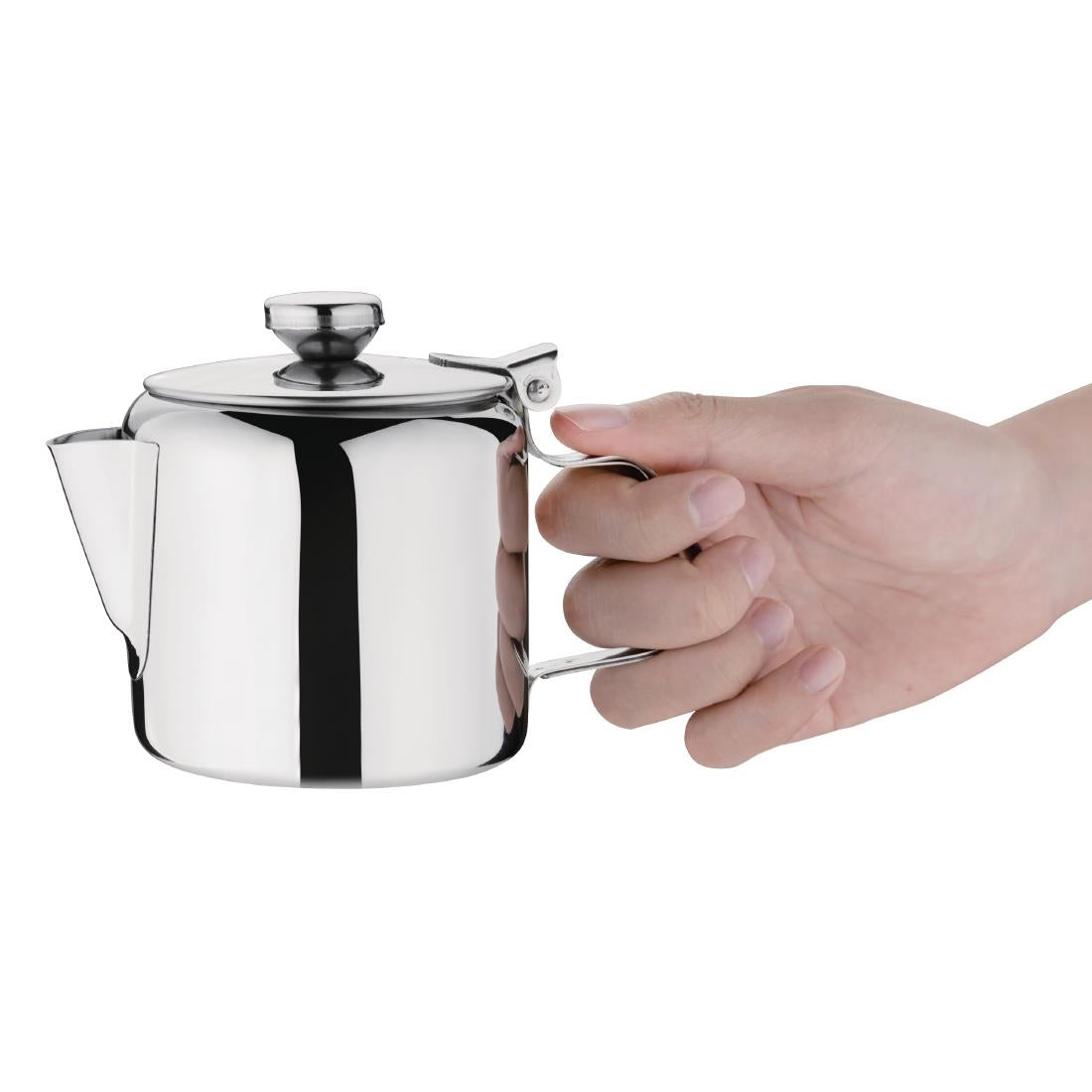 K677 Olympia Concorde Stainless Steel Teapot 410ml