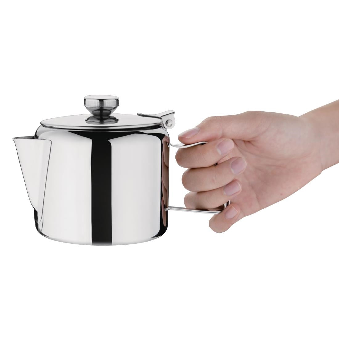Olympia Concorde Stainless Steel Teapot 570ml