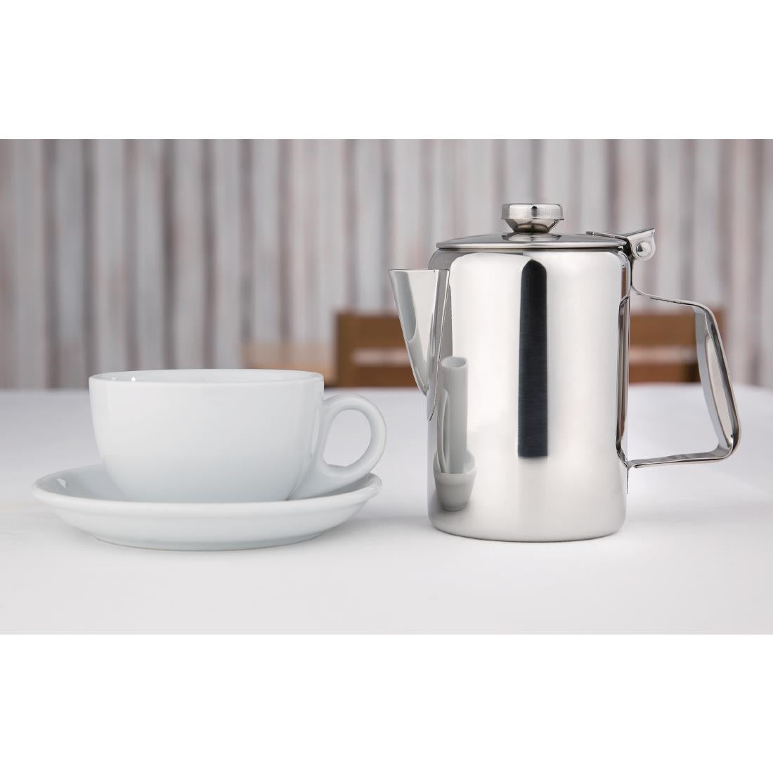 K746 Olympia Concorde Stainless Steel Coffee Pot 570ml