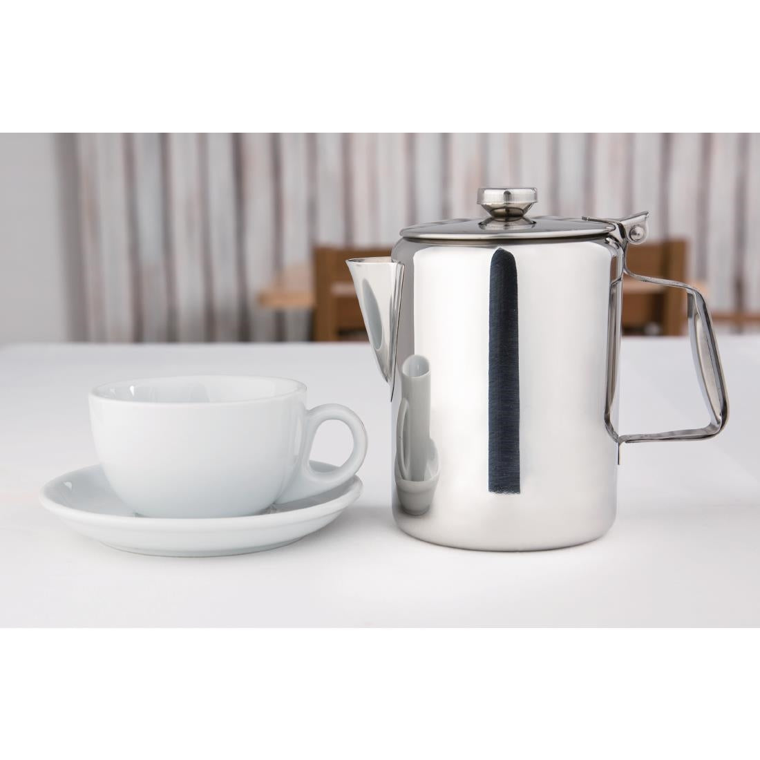 K747 Olympia Concorde Stainless Steel Coffee Pot 900ml