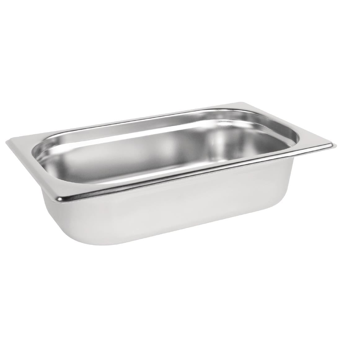 Vogue Stainless Steel 1/4 Gastronorm Pan 65mm