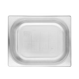 K845 Vogue Stainless Steel Perforated 1/2 Gastronorm Pan 100mm