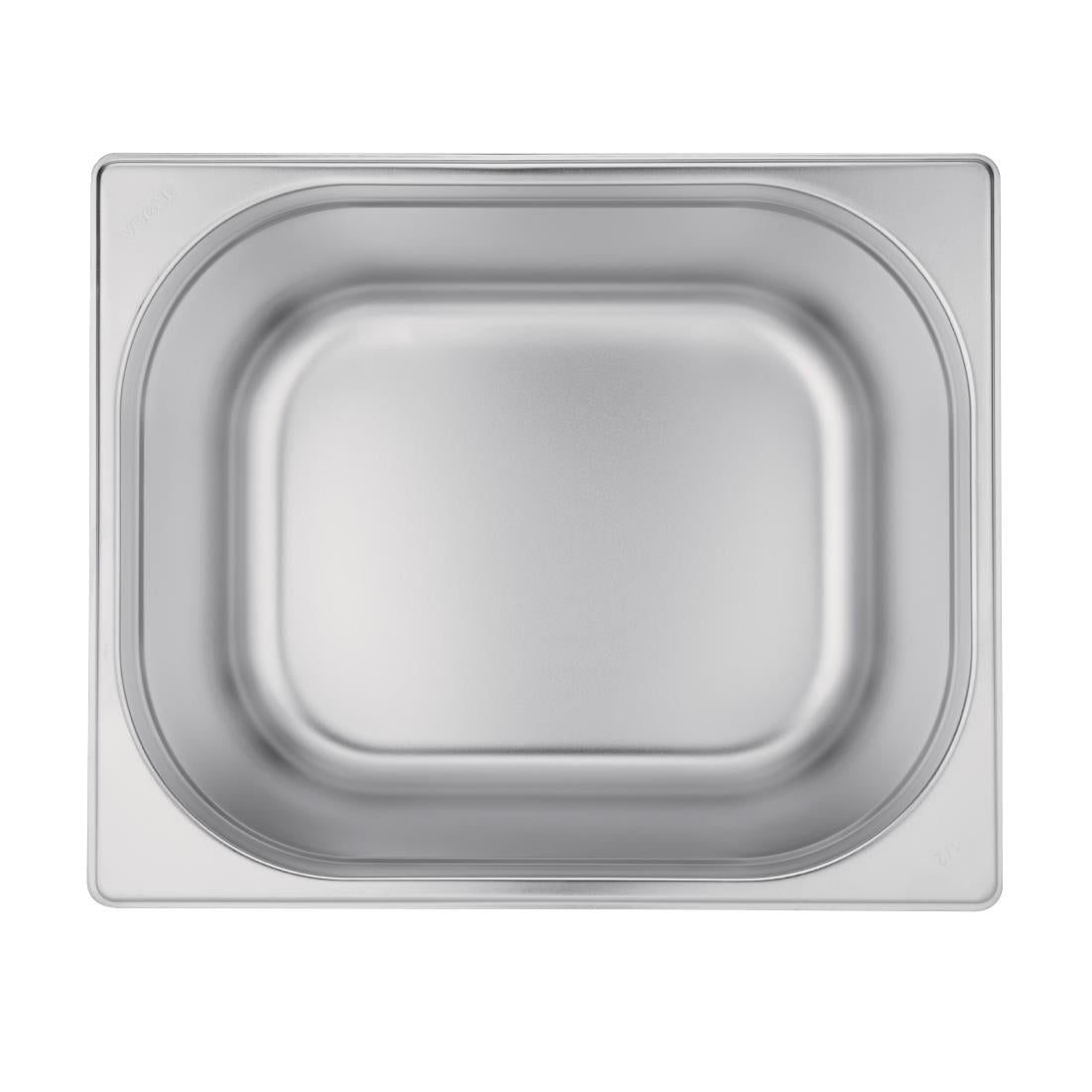 K932 Vogue Stainless Steel 1/2 Gastronorm Pan 200mm