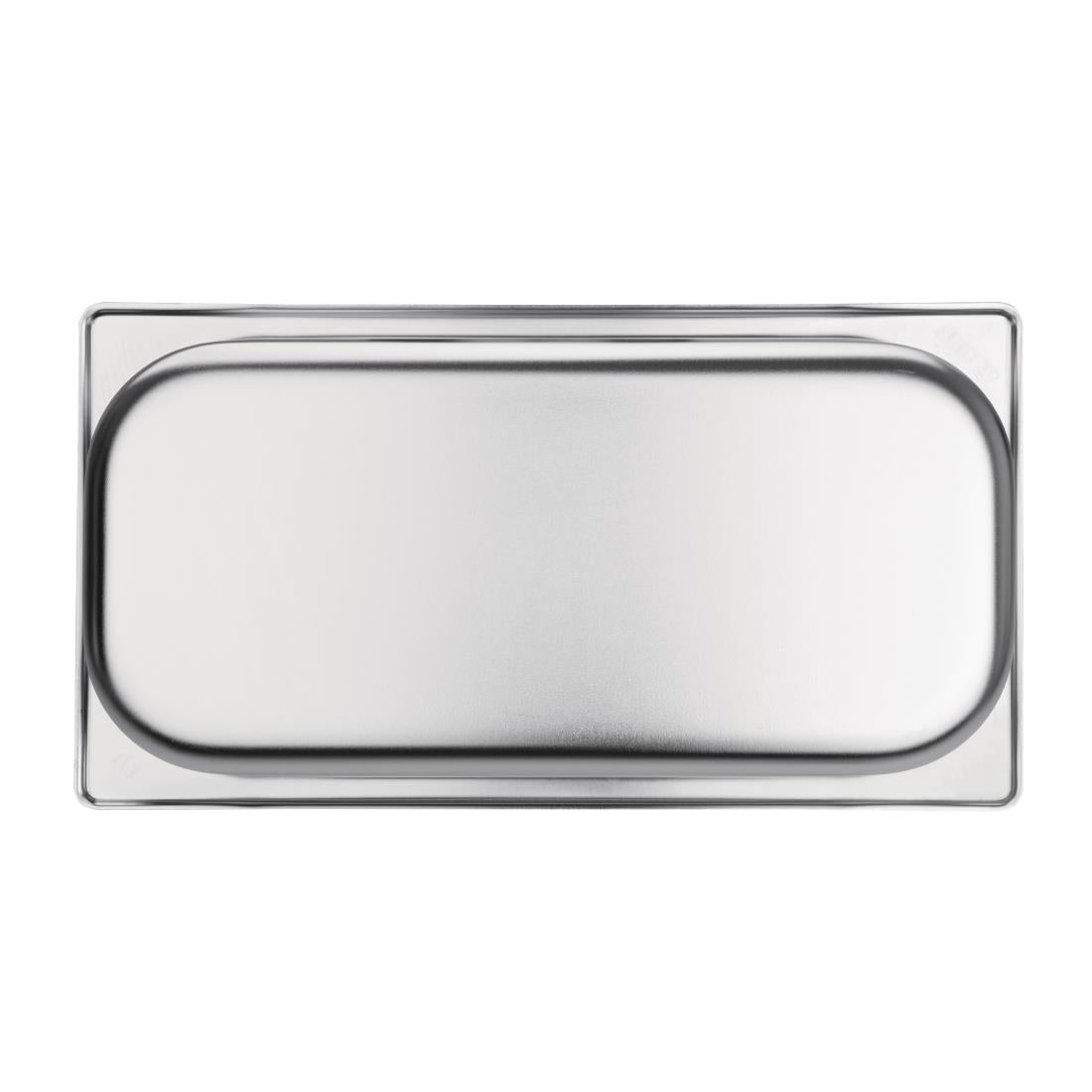Vogue Stainless Steel 1/3 Gastronorm Pan 100mm