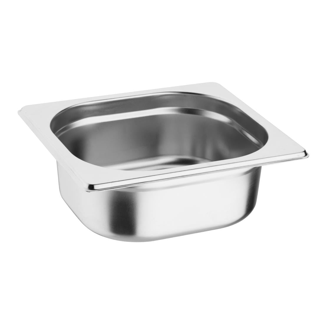 K985 Vogue Stainless Steel 1/6 Gastronorm Pan 65mm