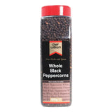 KA001 Chef William Whole Black Peppercorns 500g - JD Catering Equipments Ltd