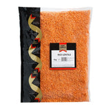 KA052 Chef William Red Lentils 3kg - JD Catering Equipments Ltd