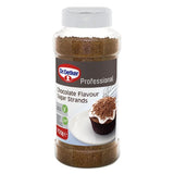 KA078 Dr Oetker Chocolate Strands 700g - JD Catering Equipments Ltd