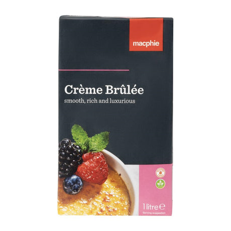 KA100 Macphie CrÃ¨me BrÃ»lÃ©e 1Ltr