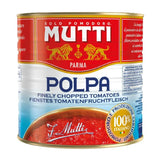KA136 Mutti Finely Chopped Tomatoes 2.5kg - JD Catering Equipments Ltd