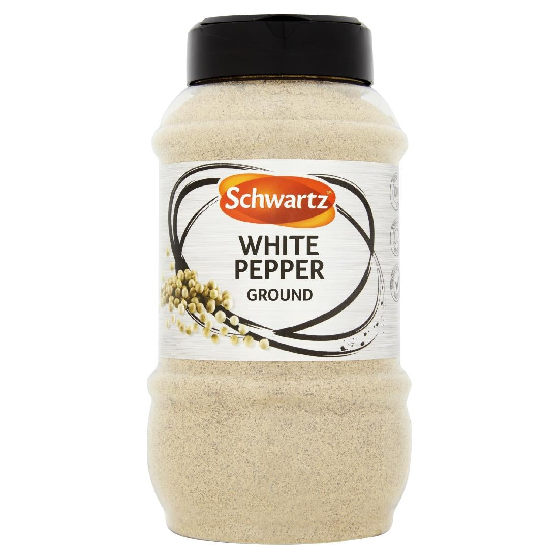 KA177 Schwartz Ground White Pepper 425g