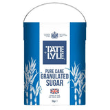 KA186 Tate & Lyle Granulated Sugar Paper Drum 3kg - JD Catering Equipments Ltd