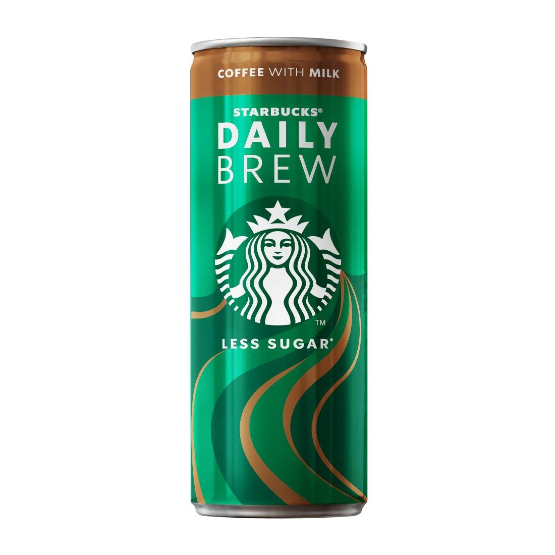 KA192 Starbucks Daily Brew Iced Coffee with Milk Cans 250ml (Pack of 12)