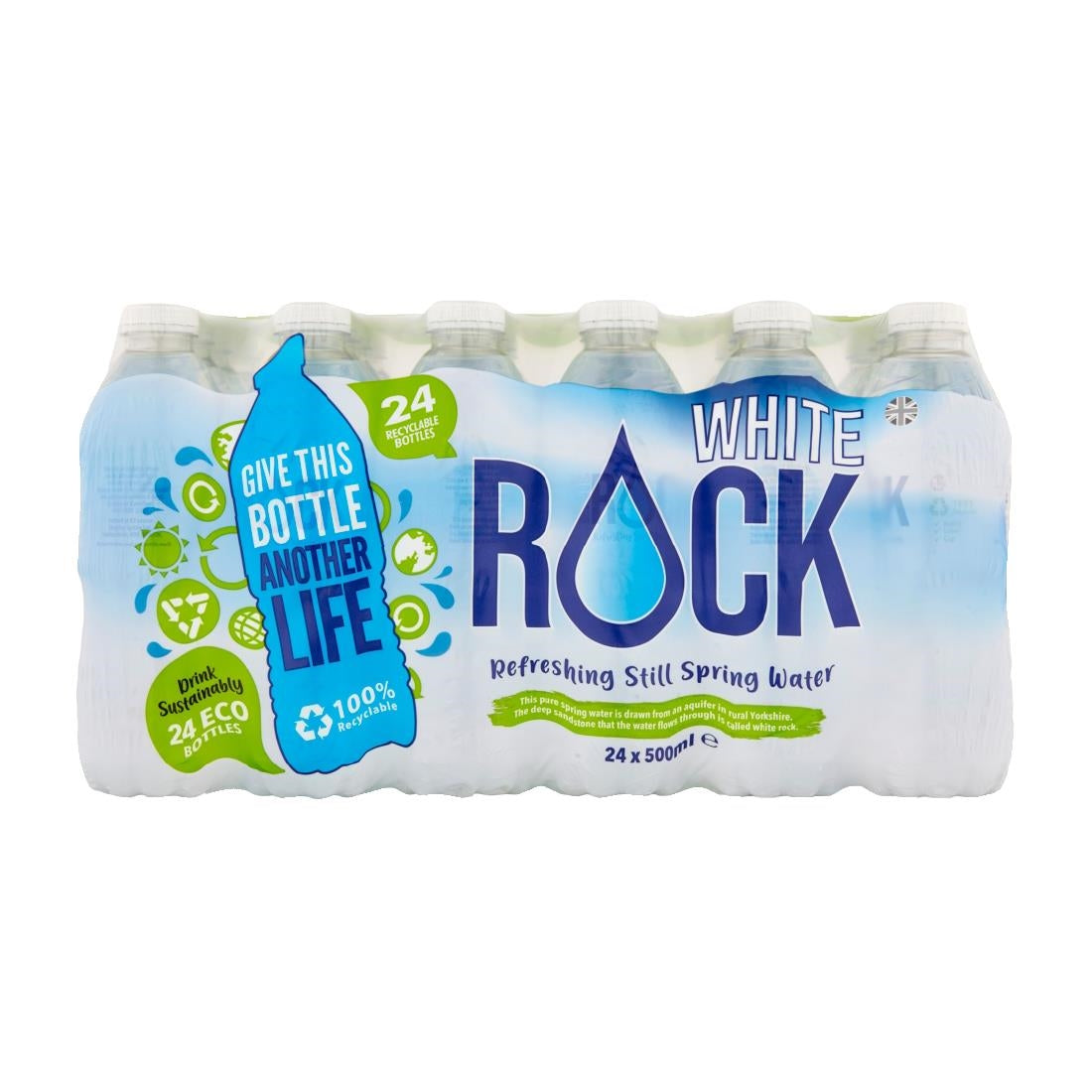 KA217 White Rock Still Water 500ml (Pack of 24)