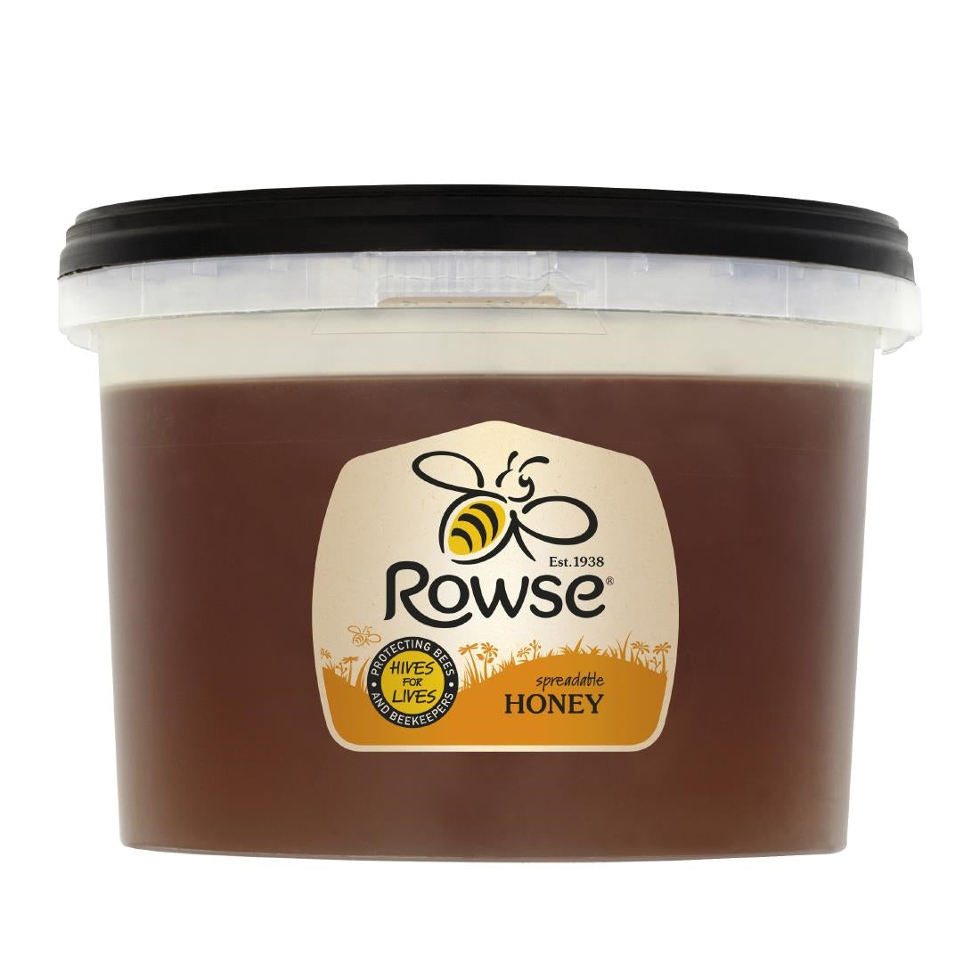 KA282 Rowse Clear Honey Catering Tub 3.17kg