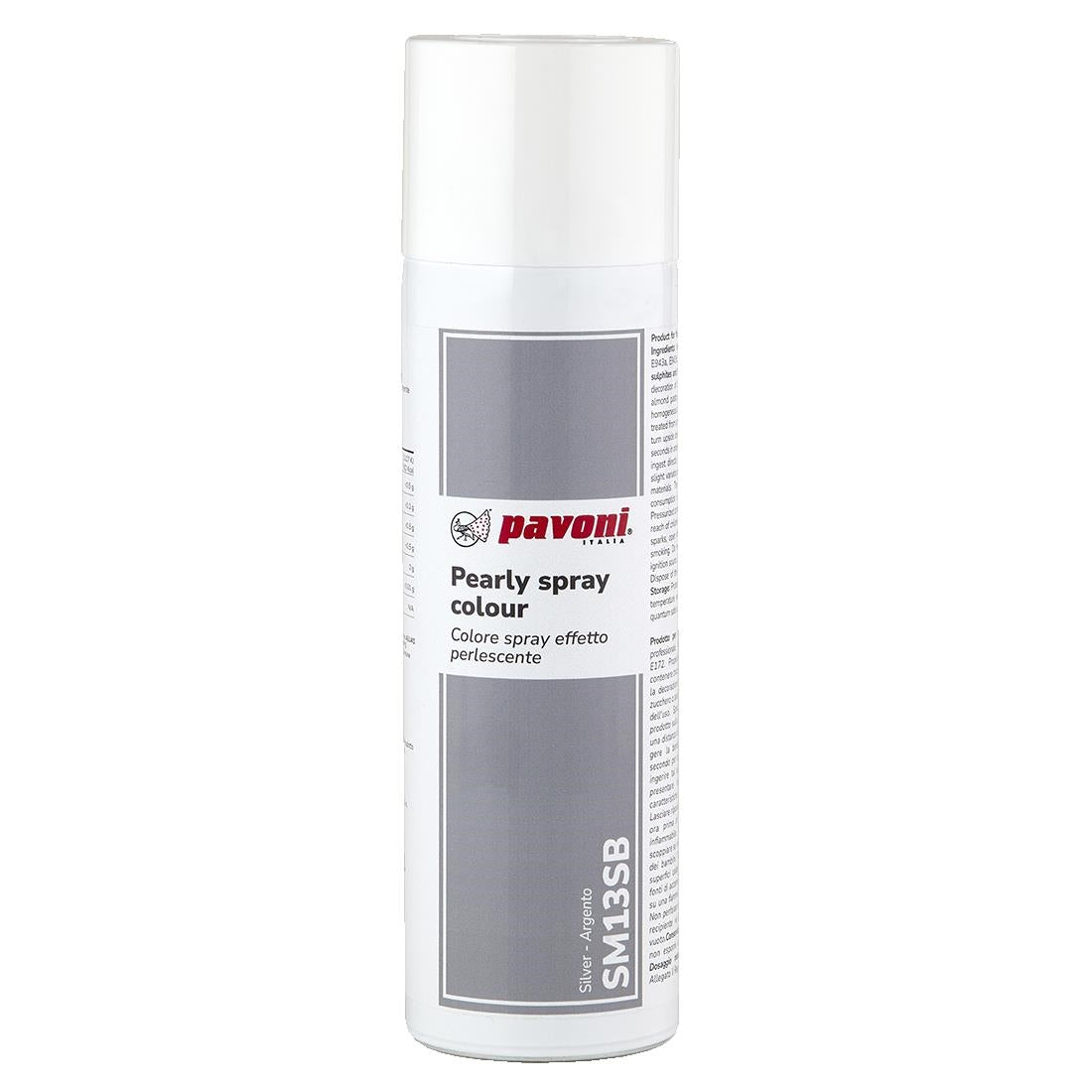 KA332 Pavoni Metallized Spray Sliver 250ml