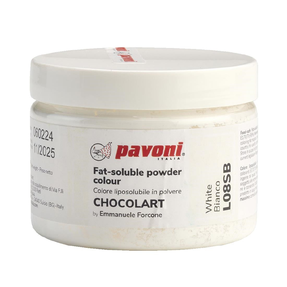 KA345 Pavoni Liposoluble Colours White 40g