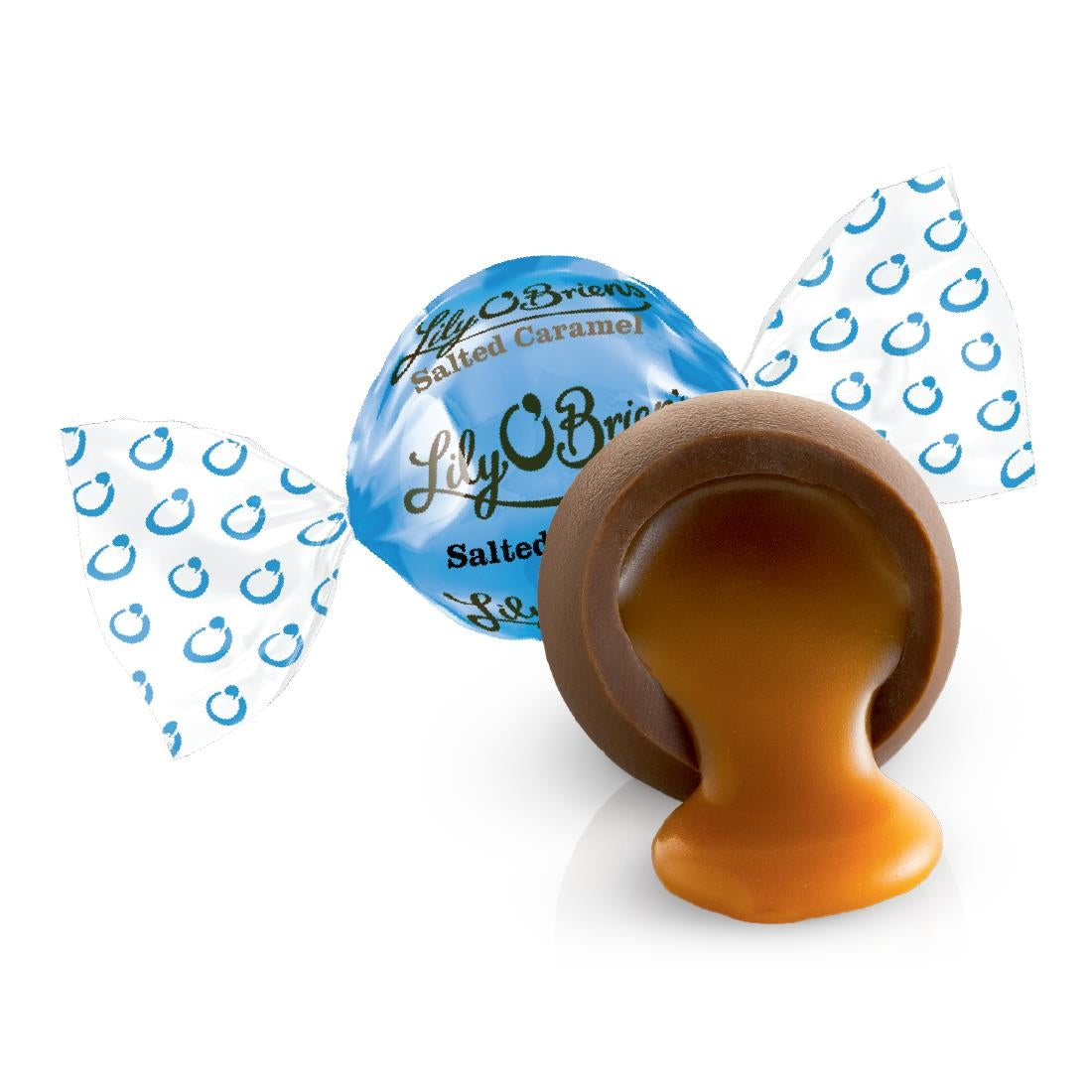 KA436 Lily O'Brien's Salted Caramel Truffle Twist - 13g (Box 700)