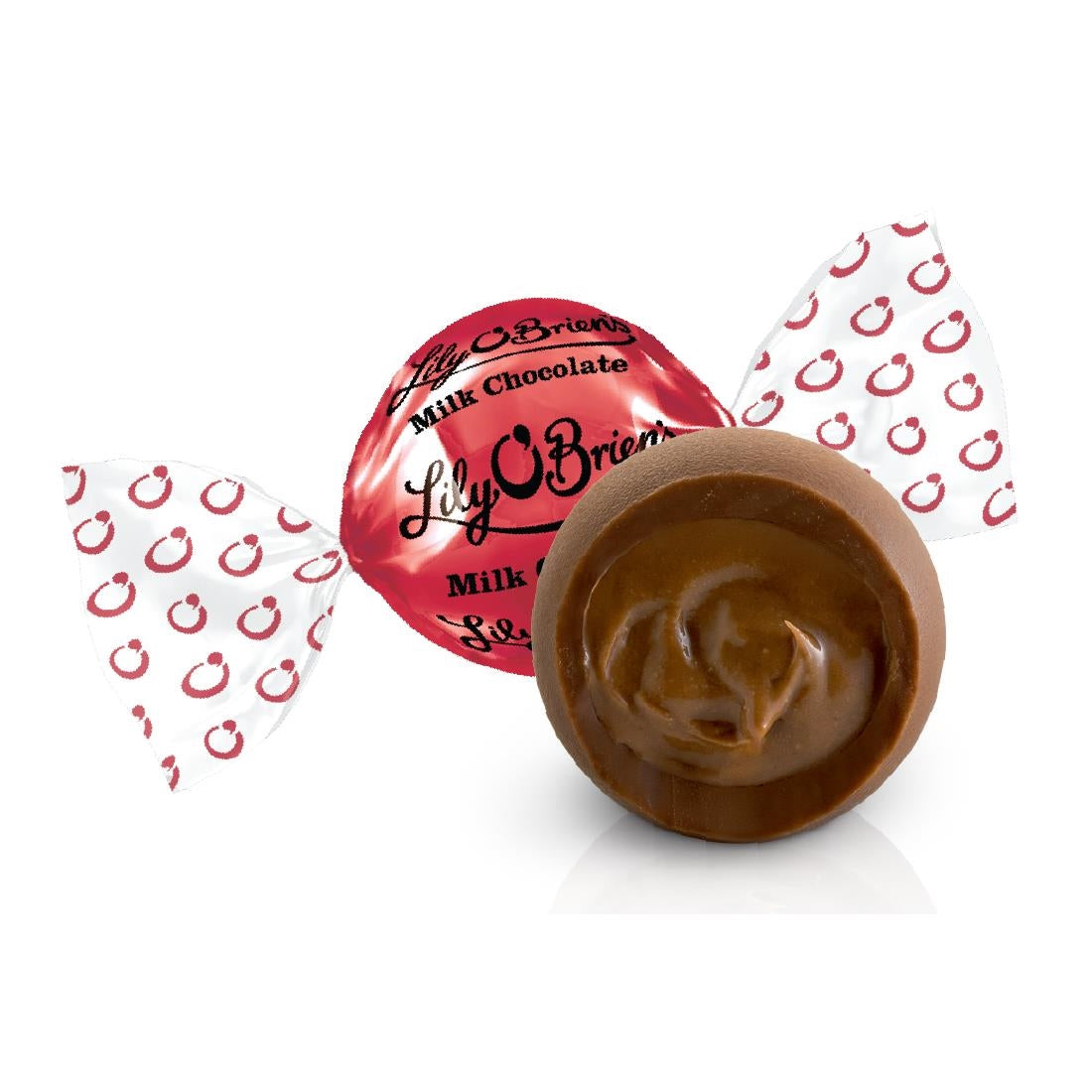 KA437 Lily O'Brien's Milk Chocolate Truffle Twist - 13g (Box 700)