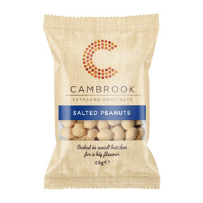 KA481 Cambrook Baked Salted Peanuts Snack Pack 45g (Pack of 24)
