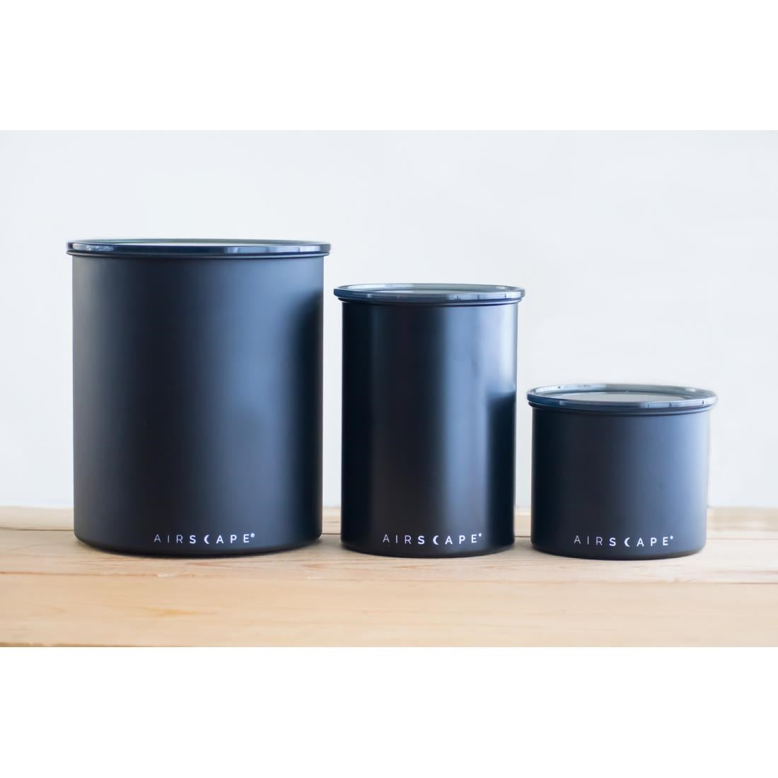 Airscape Large Coffee Bean Canister Black 1kg