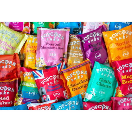 KA530 Popcorn Shed Birthday Cake Popcorn Snack Pack 24g (Pack of 16)