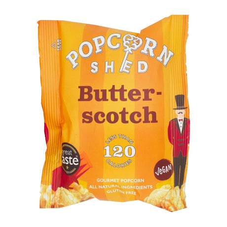 KA532 Popcorn Shed Butterscotch Popcorn Snack Pack 24g (Pack of 16)