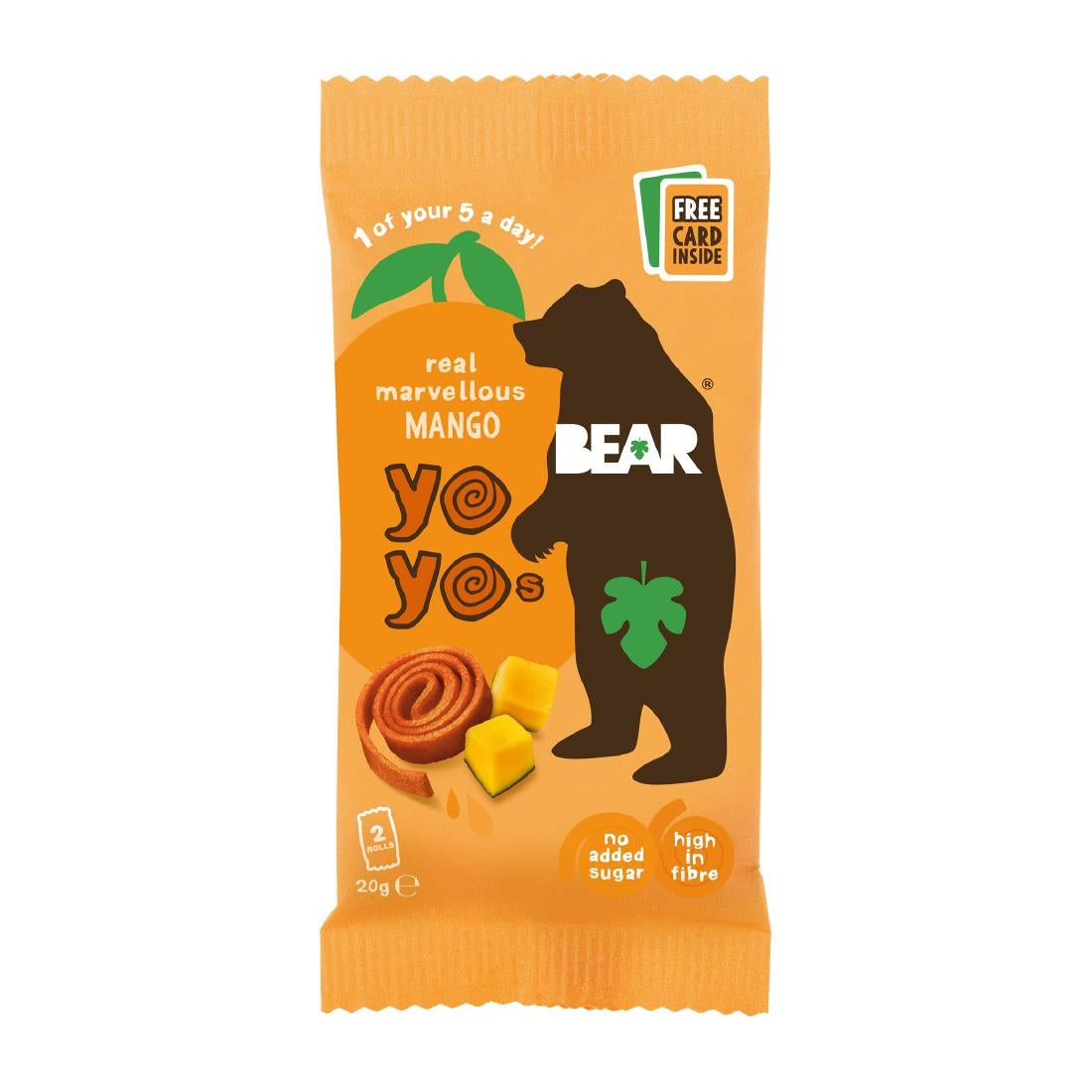 KA627 - BEAR Yoyos - Mango 20g (Pack of 18)