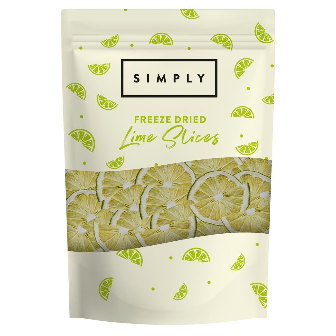KA637 Simply Freeze Dried Lime Slices - 100g