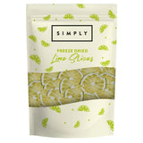 KA637 Simply Freeze Dried Lime Slices - 100g - JD Catering Equipments Ltd
